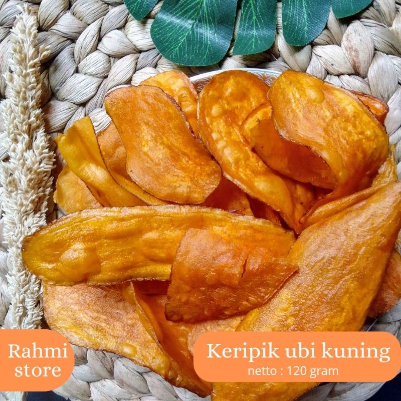 

(COD) Keripik ubi kuning gurih | Keripik ubi rambat | Ketela kuning | Aceh