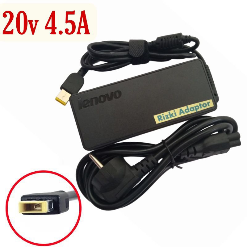 Adapter Charger Laptop Lenovo E555 E560 E570 E570C E575 E455 E560P E431 E440 E450 E455 E460 E531 E540 E550 E550C Yoga 370USB