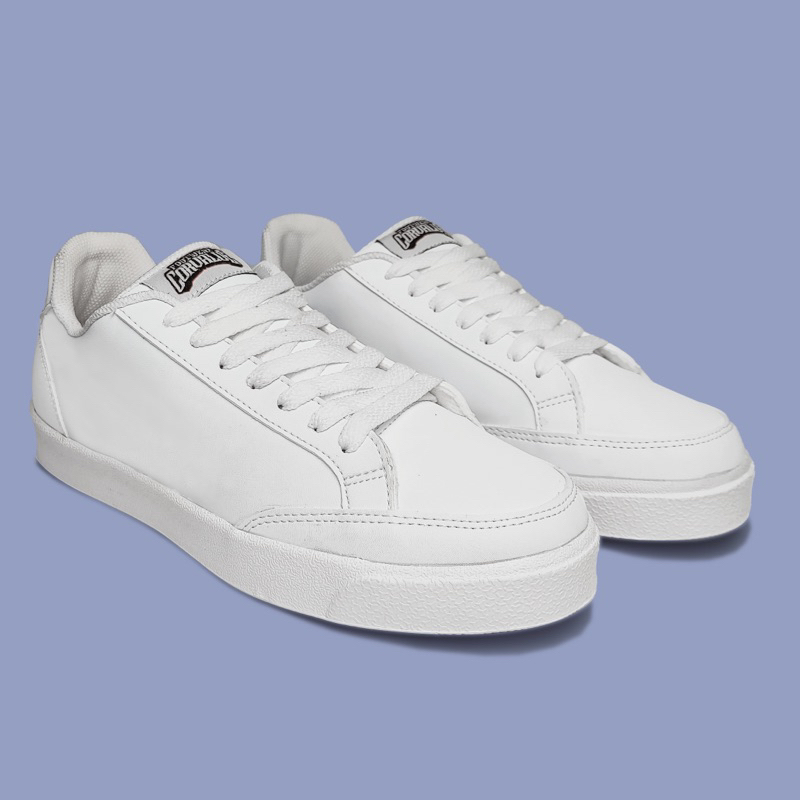 SEPATU SNEAKERS CORVALUE FOOTWEAR - Sepatu Pria Wanita Konnichiwa Full white Original
