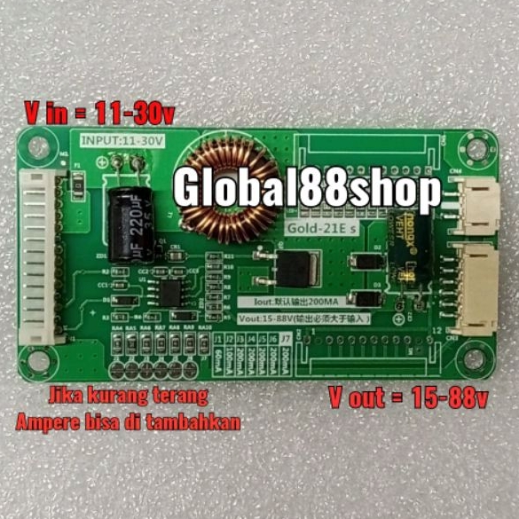 INVERTER BRIVER MODUL BACKLIGHT UNIVERSAL TV LED 10-43 inc MODULE MULTY MULTI