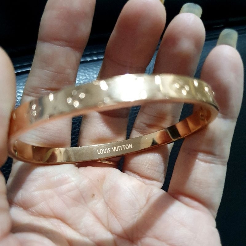 Gelang Titanium asli Rosegold Premium Quality anti karat anti alergi Bracelet Stainless steel 1209