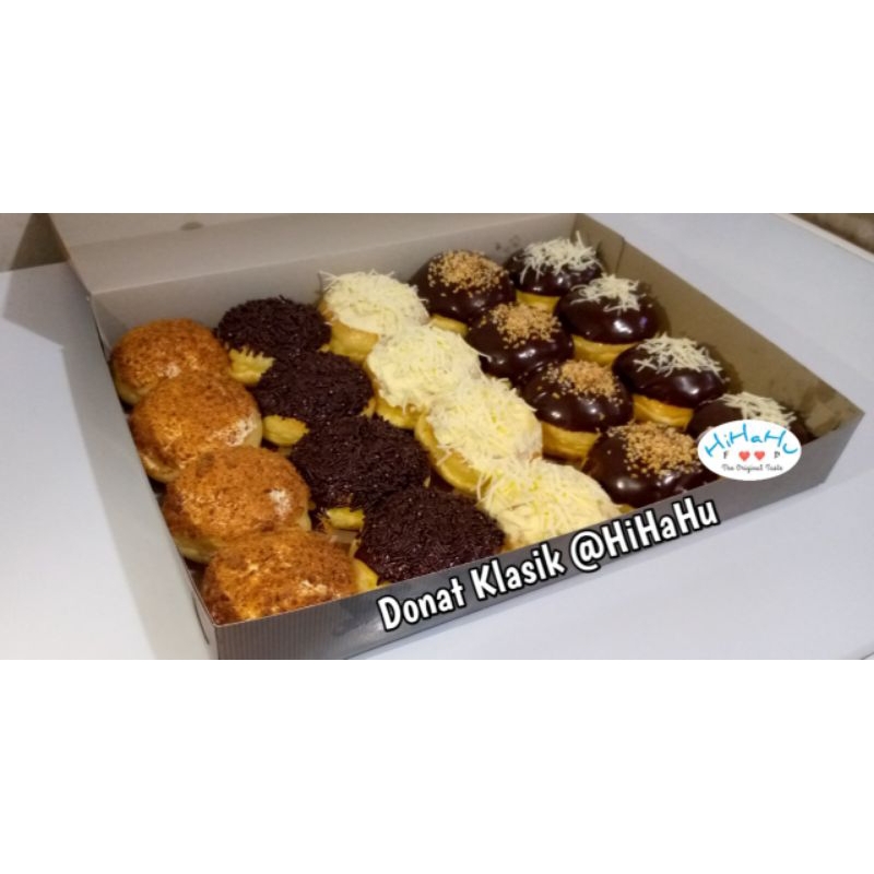 

Donat Klasik mix isi 20 pcs