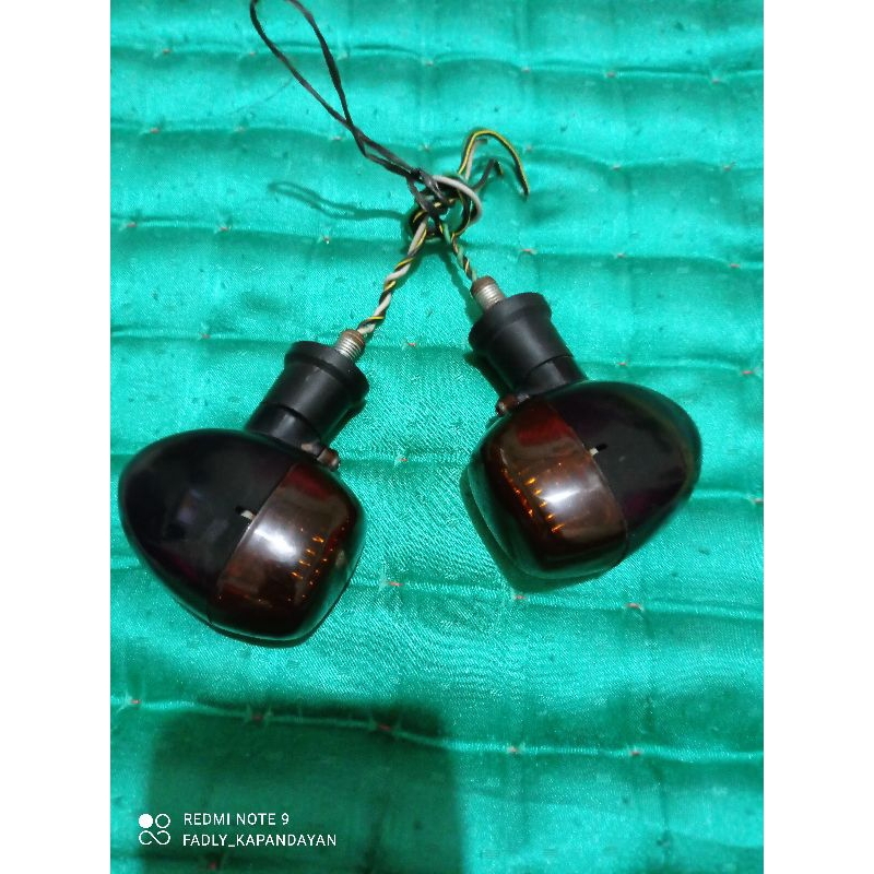 lampu sen,riting Kawasaki ninja rr new asli original copotan .
