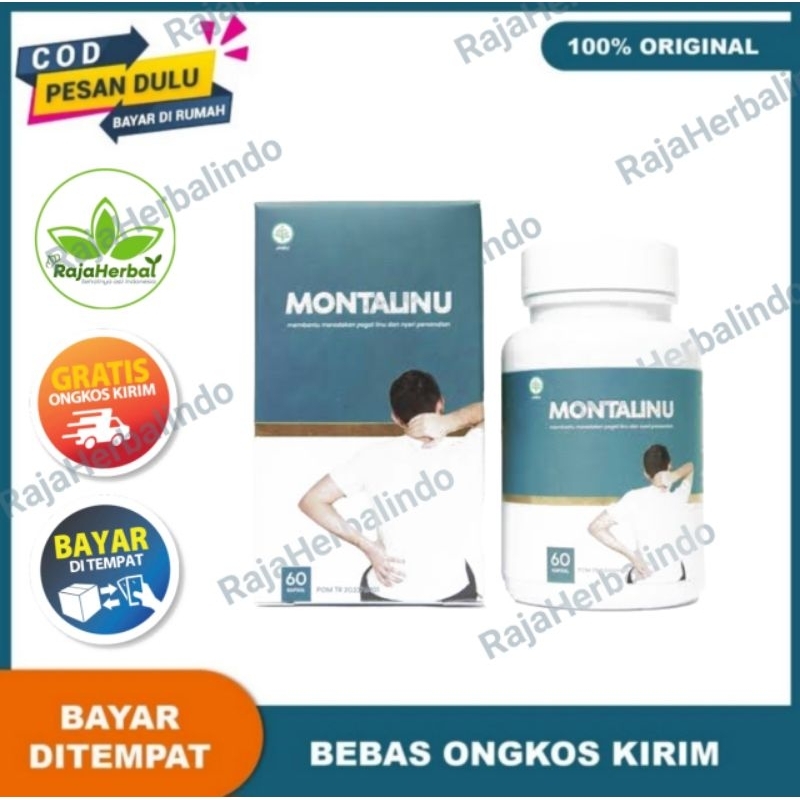 Montalinu Asli sudah BPOM untuk pegal linu, nyeri sendi dan asam urat