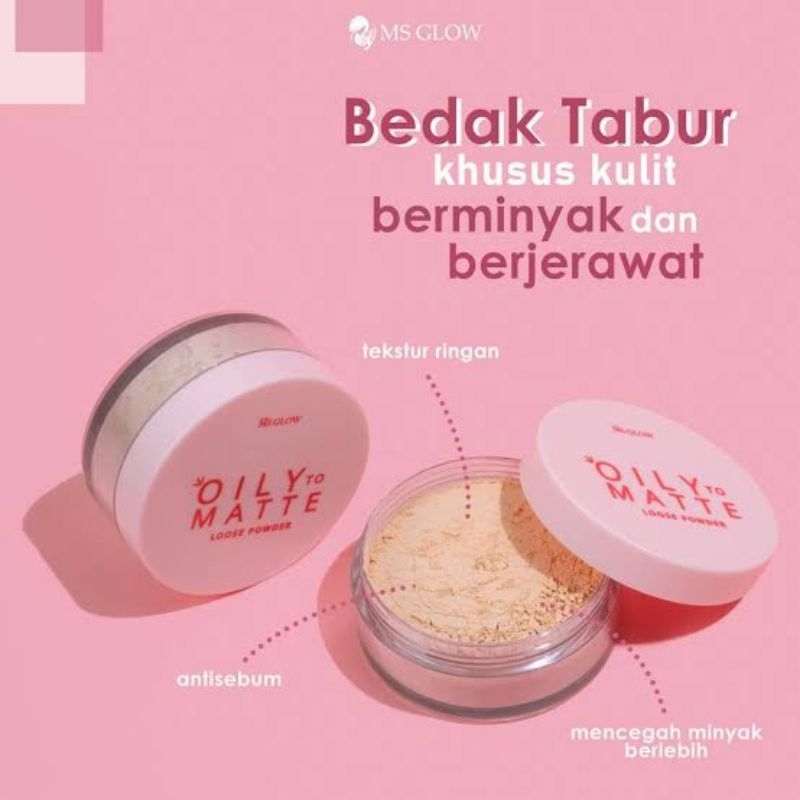 LOOSE POWDER MS GLOW HAY TO SHINE