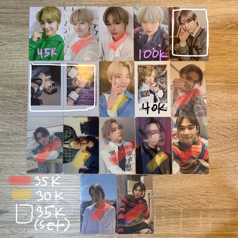 enhypen ni-ki photocard lightstick dusk dawn sg ggu ggu package tc hybe down odysseus holo