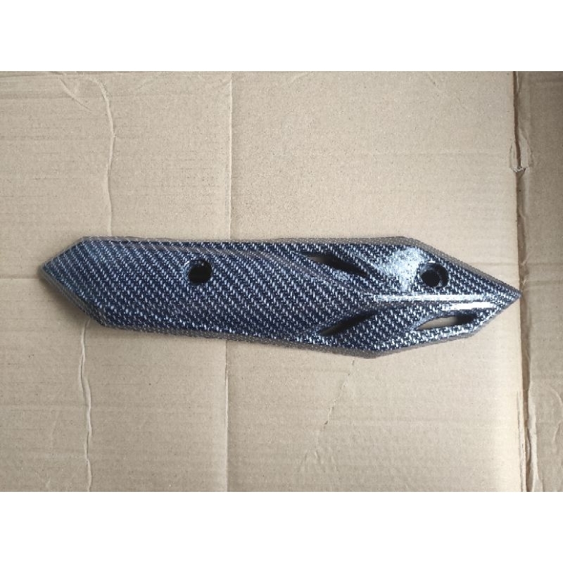 Tutup Knalpot Karbon Beat New Deluxe beat Street 2020  led. Tutup knalpot karbon honda beat new 2020