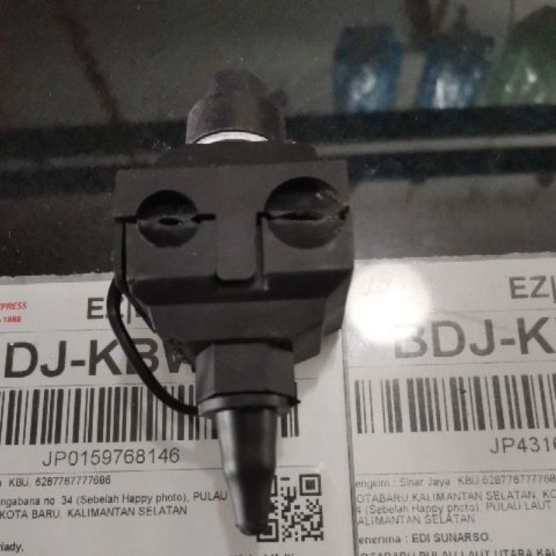 konektor kabel SR Pln hitam air tembaga