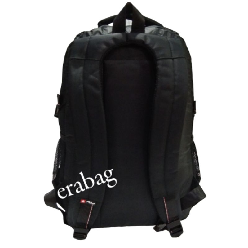 Tas Alto ransel Hitam Kombinasi 740 33 Backpack Laptop Sekolah Alto