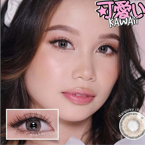 NEW ARRIVAL ! Softlens X2 KAWAII 14.5mm NORMAL by EXOTICON - FREE TEMPAT LENSA