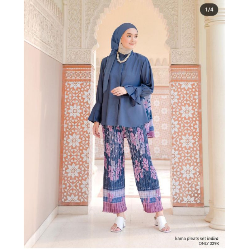 Kama pleats set by nuna