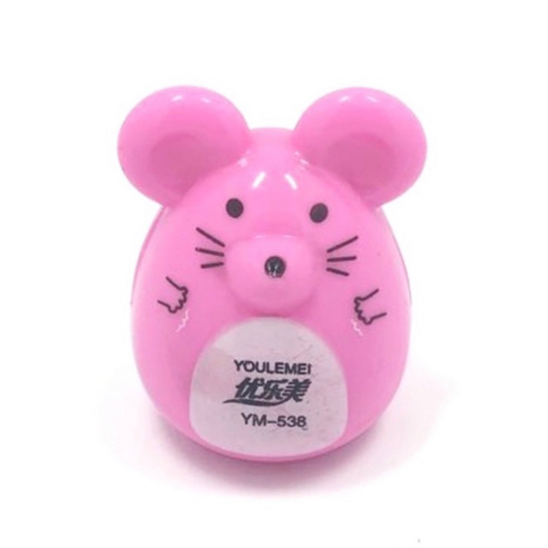 RAUTAN PENSIL KARAKTER TIKUS / PERAUT PENSIL MOTIF TIKUS / PENSIL SHAPERNER IMPORT