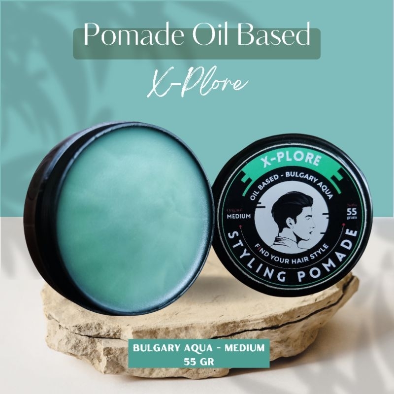 Xplore Pomade Oil Based 50 Gram Kualitas Premium Minimal Order 10 Pcs