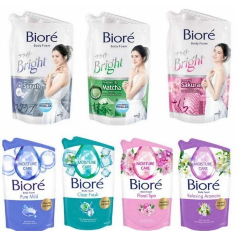 Biore Body Wash/Biore Sabun Mandi Cair 450ml