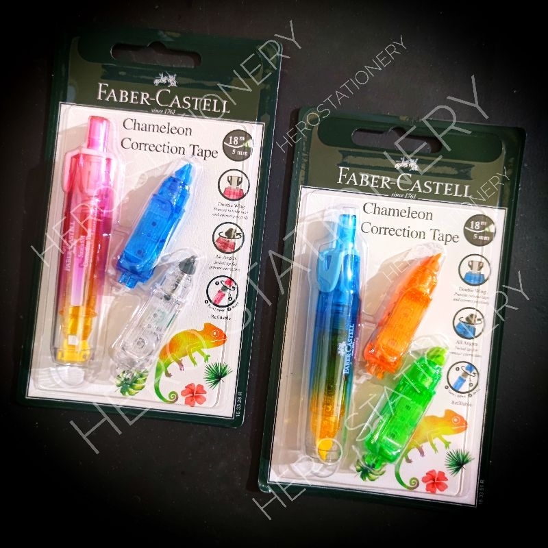 

Correction tape faber castell QJR-506 chameleon bonus 2 refill