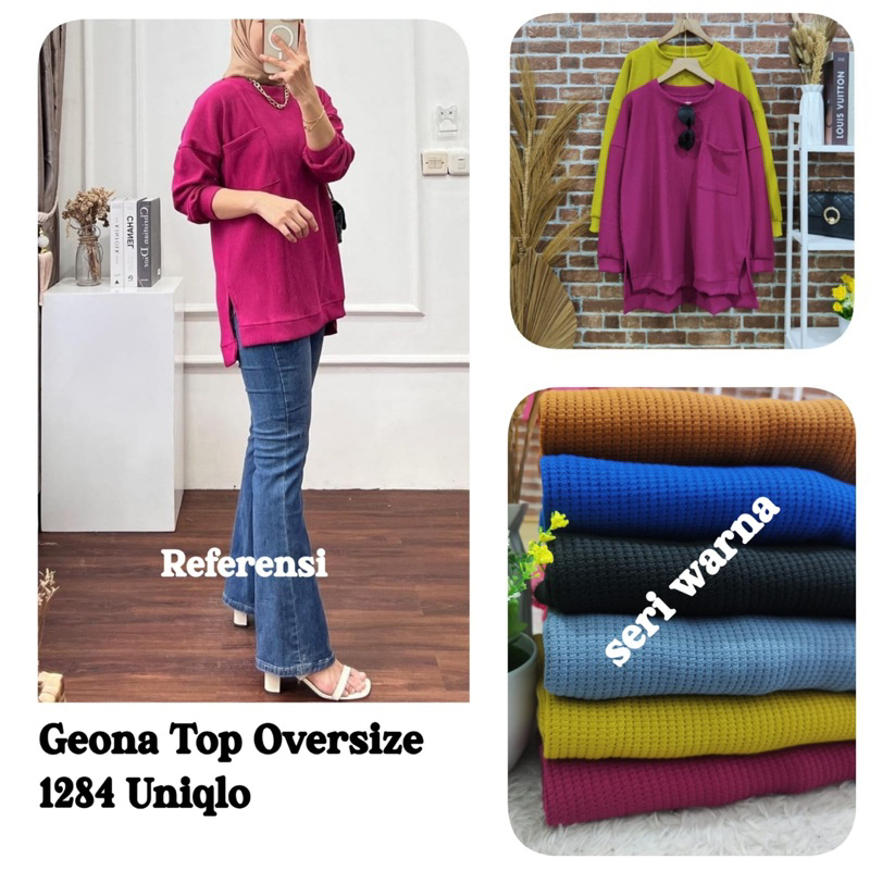 atasan pocket uniqlo merk clarke geona top uniqlo 1284