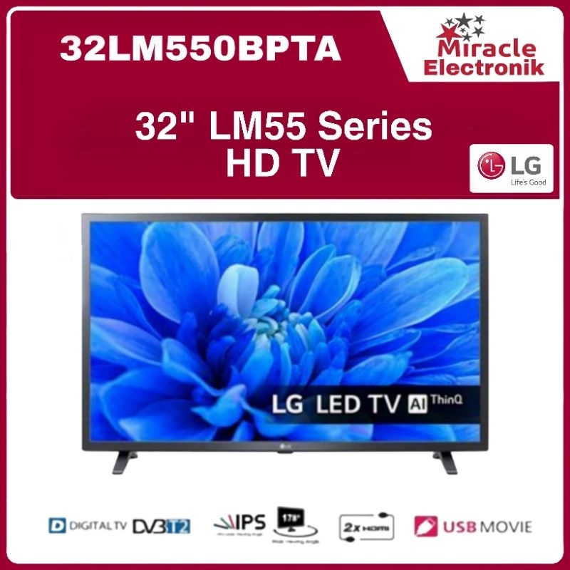 LG 32LM550BPTA LED TV 32 inch Digital TV - IPS Panel | 32LM550
