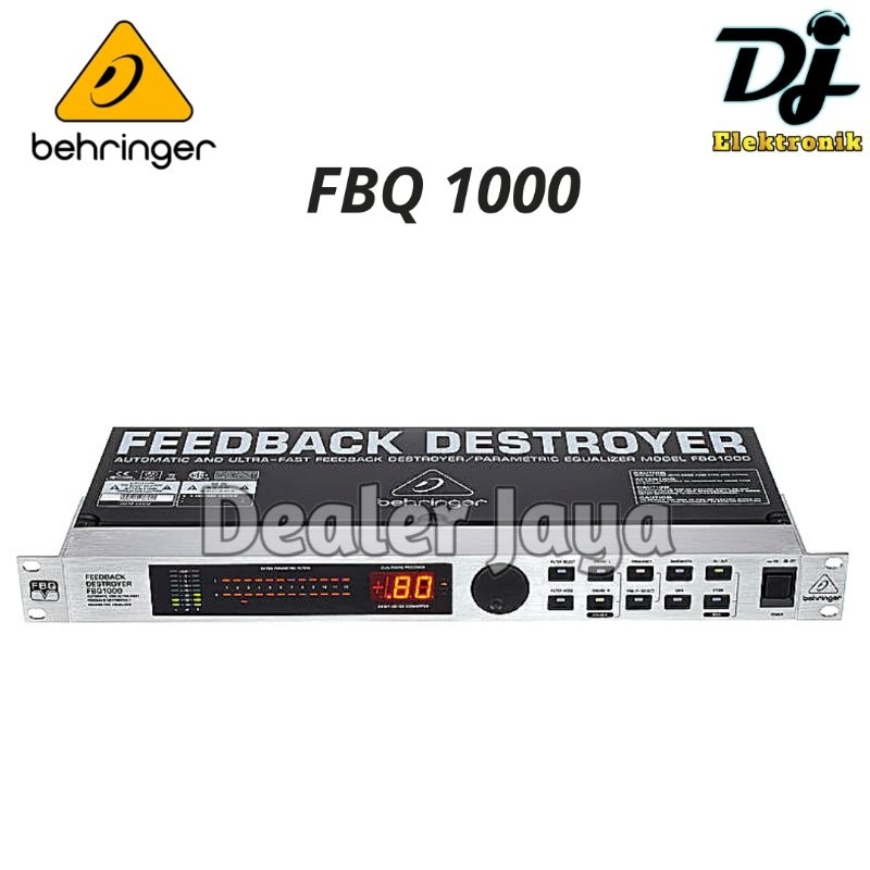 Anti Feedback Behringer FBQ1000 / FBQ 1000 Destroyer