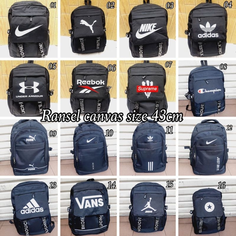 tas ransel sekolah/ransel anak/ransel laptop/ransel pria wanita