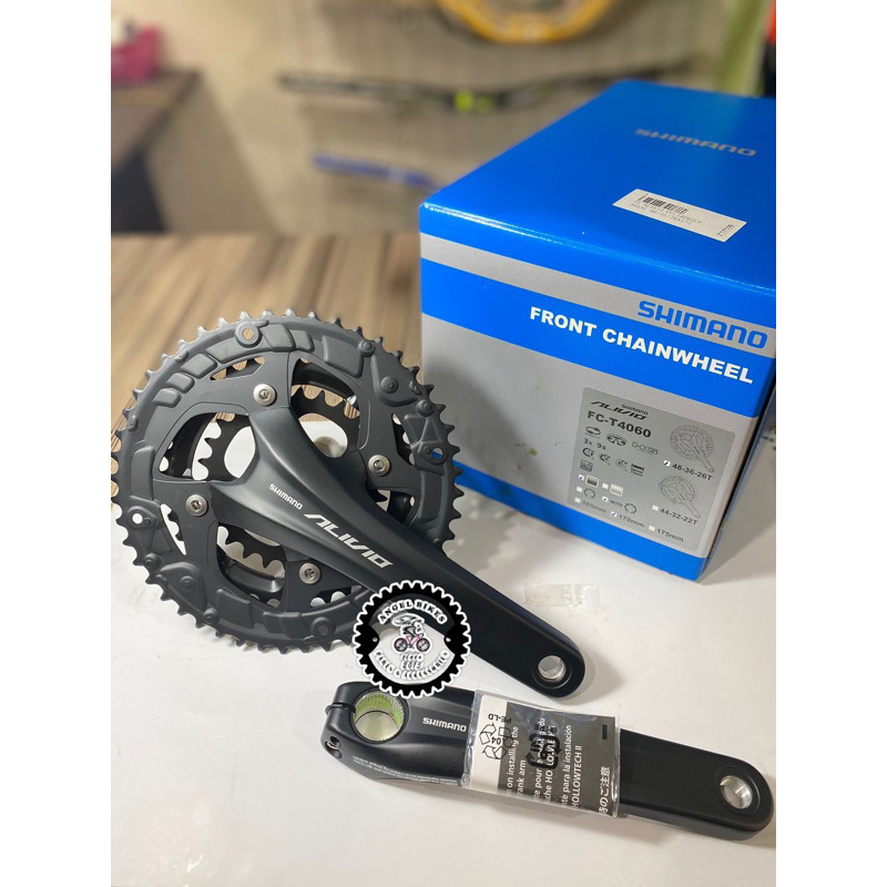 Crank Shimano Alivio FC-T4060 3x9sp Without BB