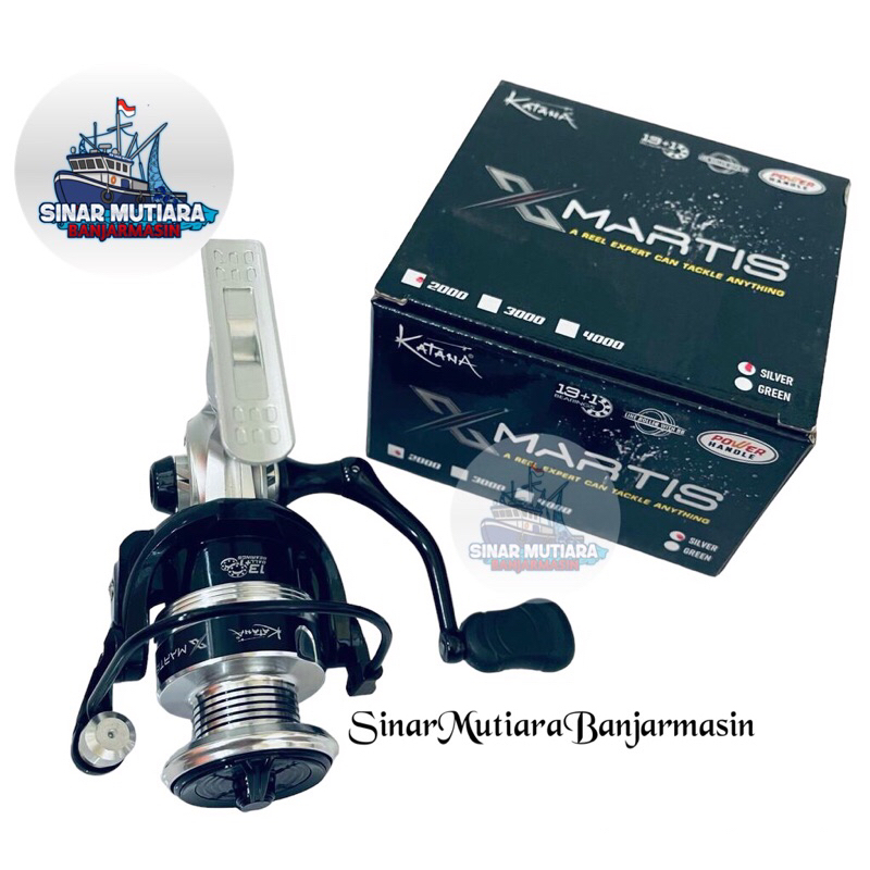 Reel katana x martis 13+1BB 2000 (power handle)