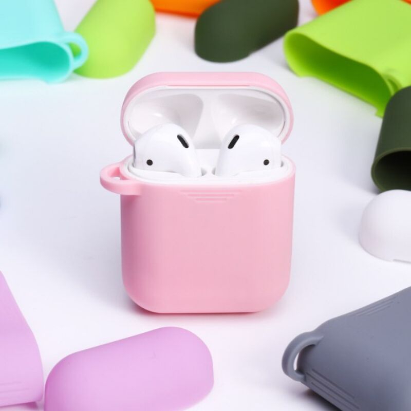 EWAA SILICONE CASE / TEMPAT HANDSFREE I12 MACARON ( HANYA SILICONE CASE SAJA )