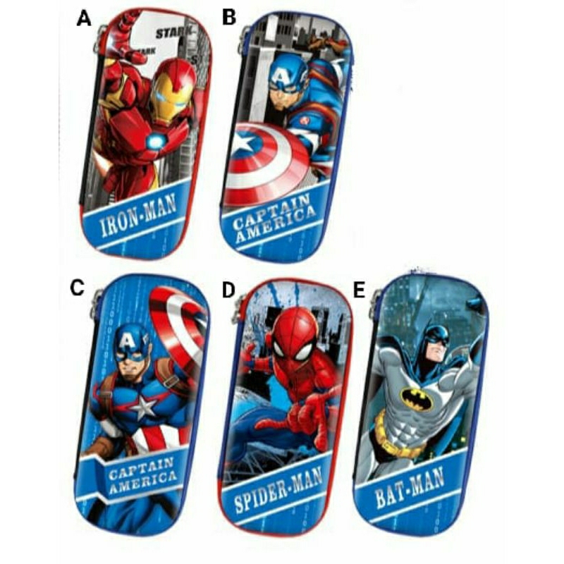 

Pensil Case import murah anak karakter princess superhero