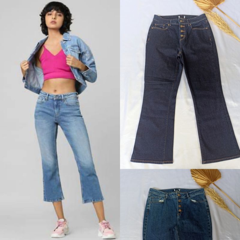 L0FT DEMI BOOTCUT CROP WANITA-ORIGINAL