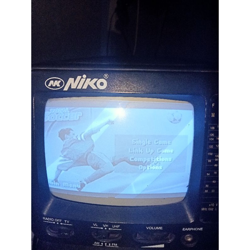 TV mini hitam putih 5inc