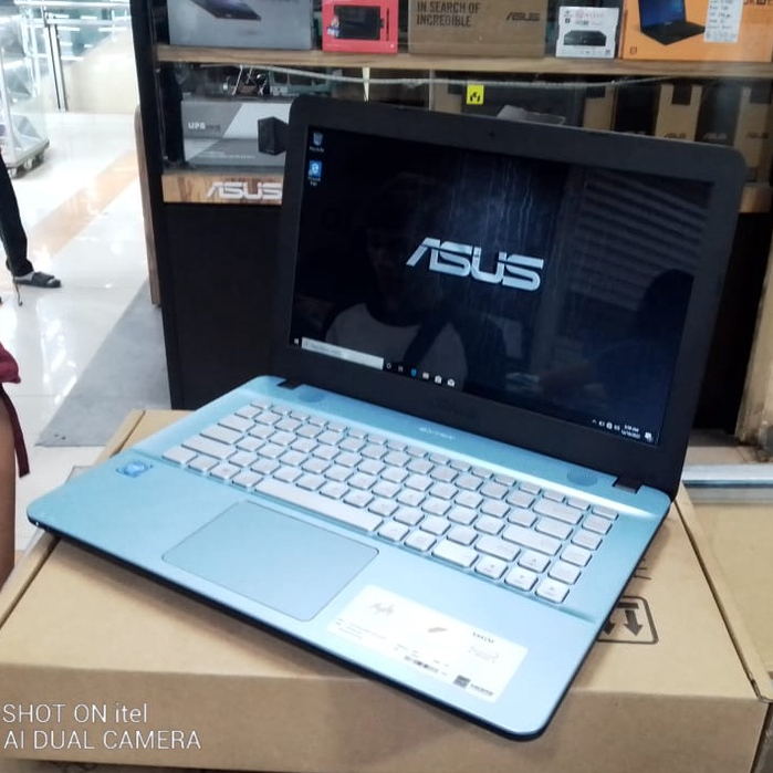 LAPTOP LEPTOP ASUS X441 RAM 4G HDD 1000 GB  RAM 4GB 14 INCH SIAP PAKAI MULUS