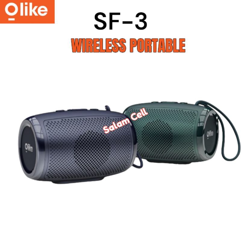 Speaker Bluetooth Olike SF-3 Hd Quality Sound 3Speaker Olike Sf 3 Garansi Resmi