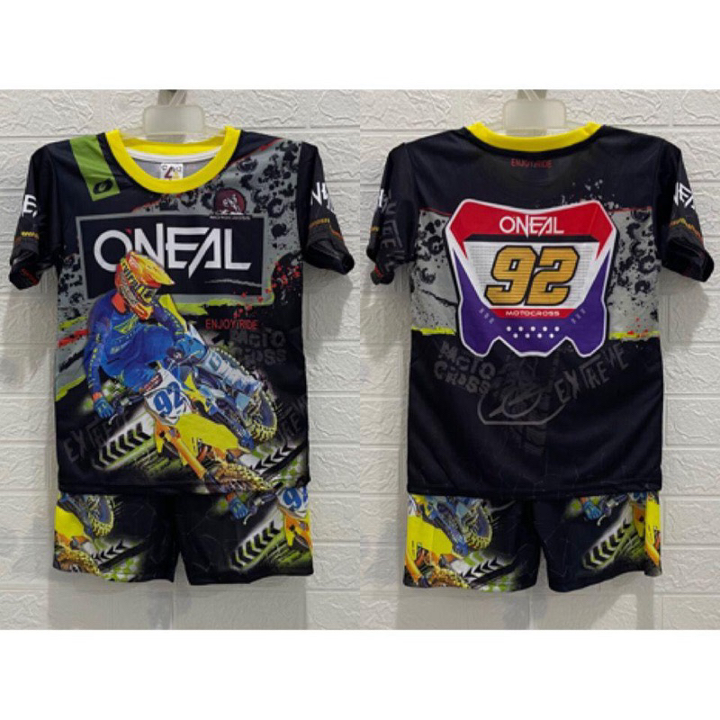 Setelan anak motor cross / motor balap motocross printing