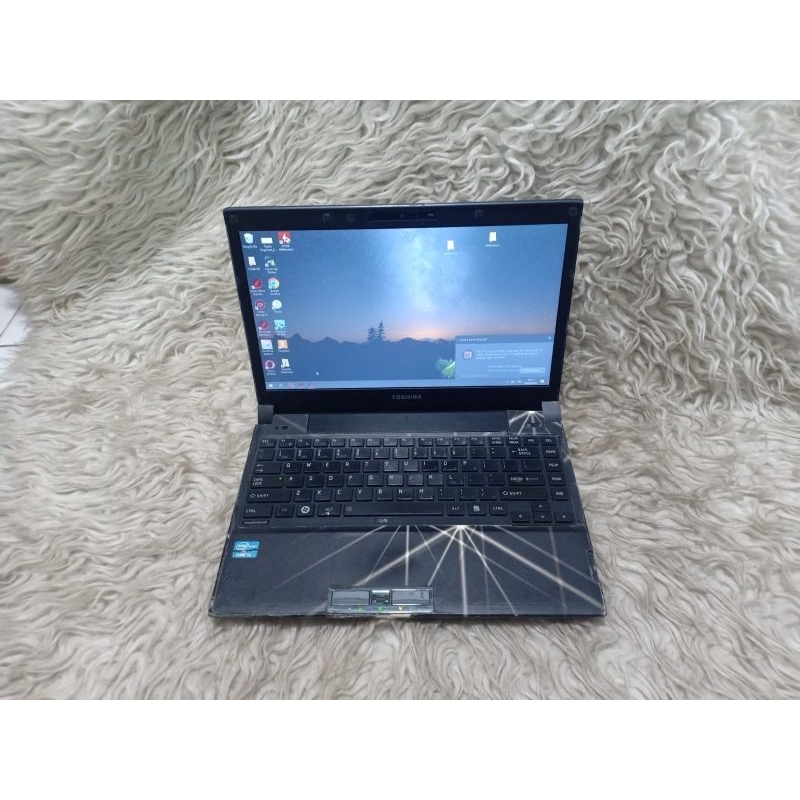 Laptop Toshiba Portege R830 Ram 4gb HDD 500gb core i5 Di obrall murahh