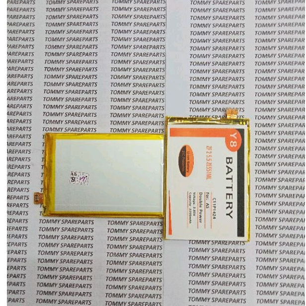 BATT BATERE BATERAI BATTERY ASUS ZENFONE 2 5.5 ZE551ML ZE550ML Z00AD Z008D Y8 DOUBLE POWER