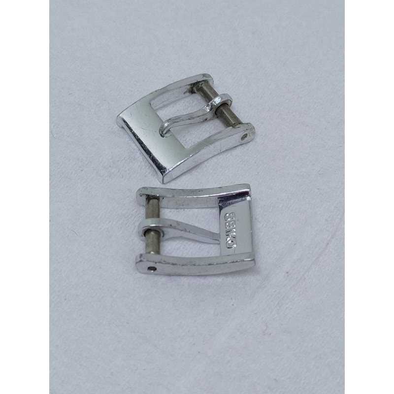 Seiko silver buckle leatherstrap ladies watch strap kulit jam tangan antik wanita part arloji seiko 
