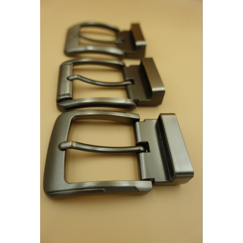 Kepala ikat pinggang buckle gesper kepala sabuk pria model jepit 4 cm