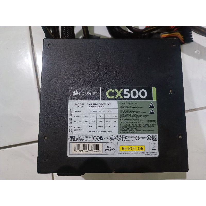 psu corsair cx500 80+