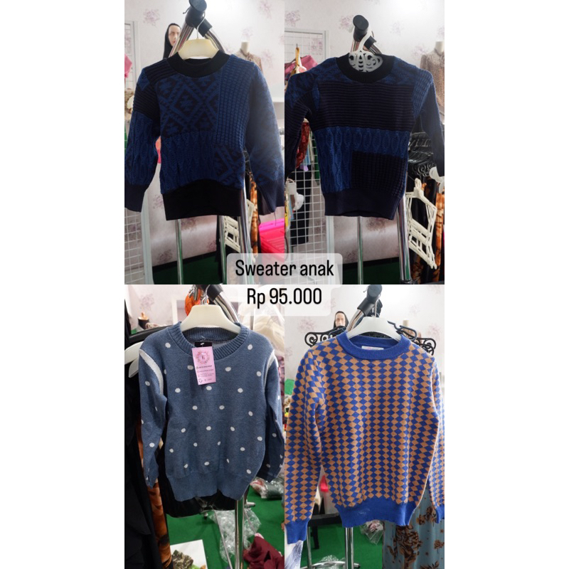 Sweater Anak Rajut Import