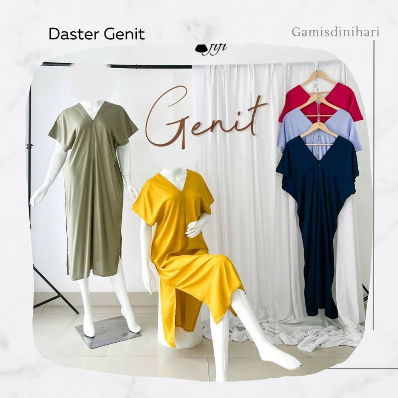 DASTER seksi jumbo Busui Katun Fifi Genit Baju Tidur wanita sexy motif Mini Rayon Adem polos belah r