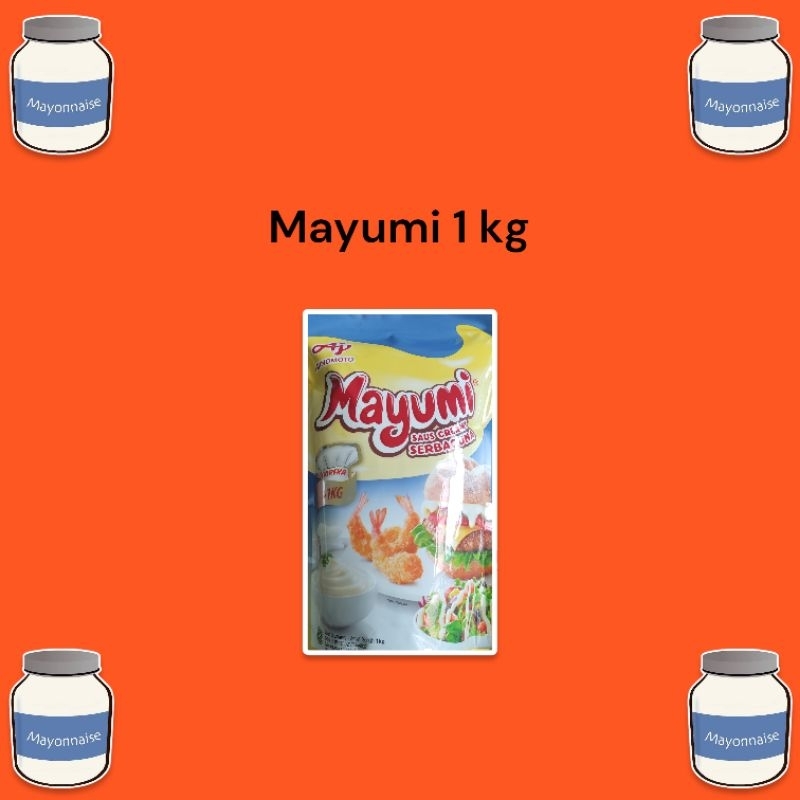 

Mayumi 1 kg / Saus Creamy Serbaguna / Mayonais