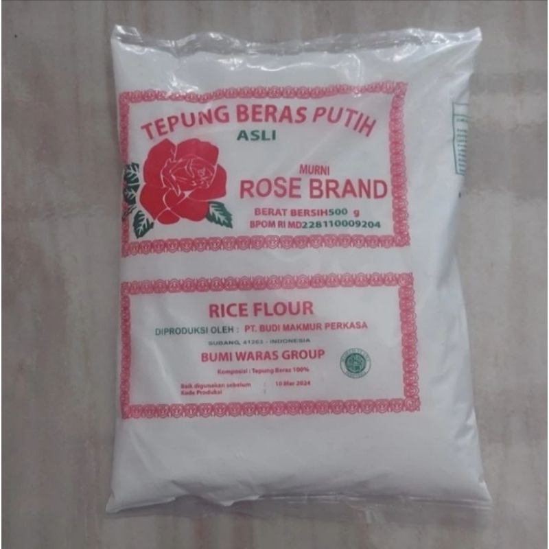 

Tepung Beras Cap rose brand UK 500g