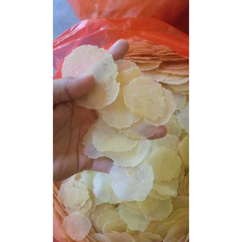 

Emping Mlinjo 500g Mentah,Super Tipis