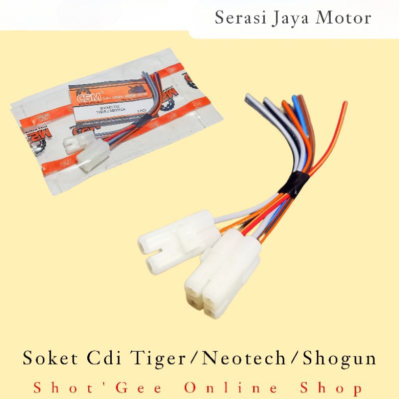 SOKET CDI TIGER/NEOTECH/SHOGUN