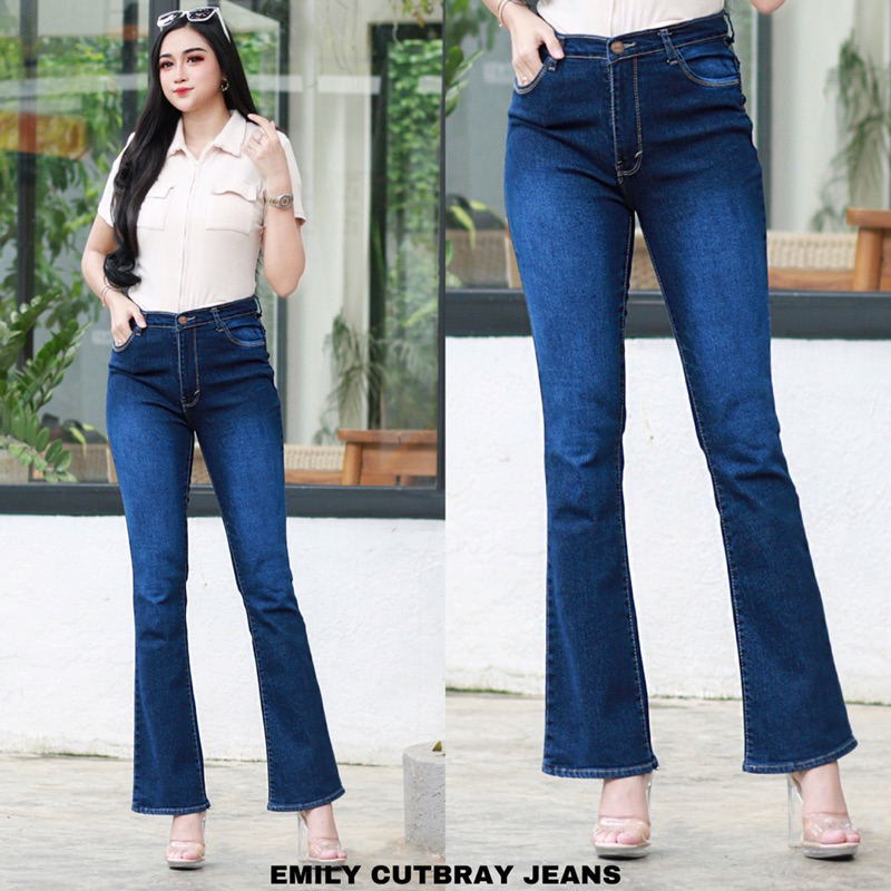 EMILY CUTBRAY JEANS STRETCH/ CELANA CUTBRAY JEANS LENTUR