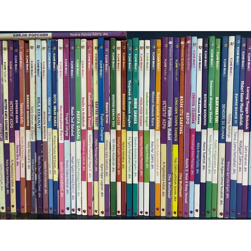 BUKU KOMIK ANAK ANAK BEKAS NEXT G PRELOVED SECOND