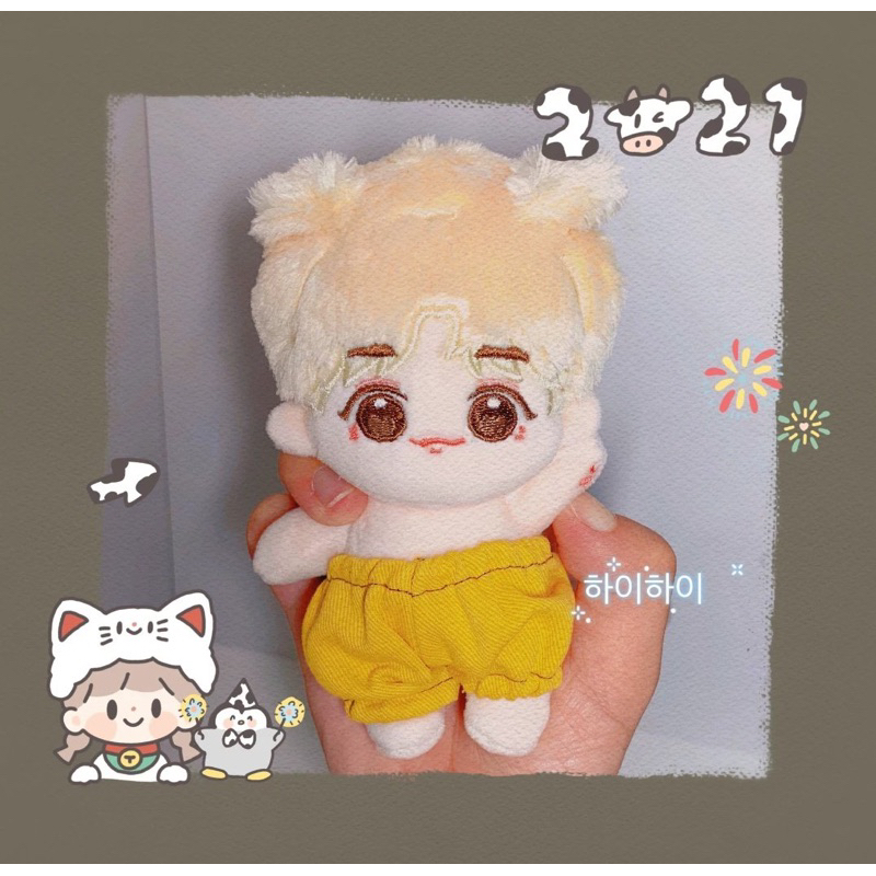 [⚠️BOOKED⚠️] Lucas Doll 10cm NCT WAYV SUPERM WITH CLOTHES