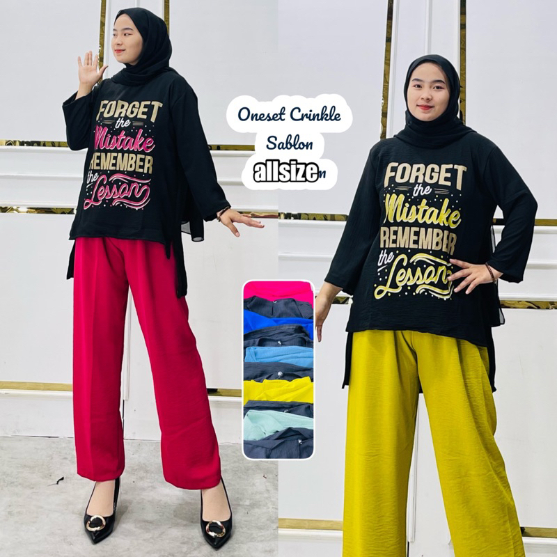 SET VIRAL CRINKLE FORGET SABLON ABG HITS MURAH GROSIR SUPPLIER MODELLANO