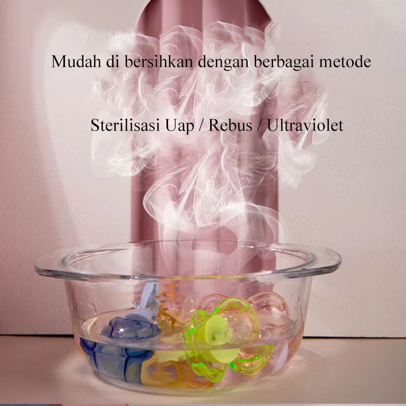 Empeng Bayi Anti Debu Anti Dust Silicone Pacifier Reliable