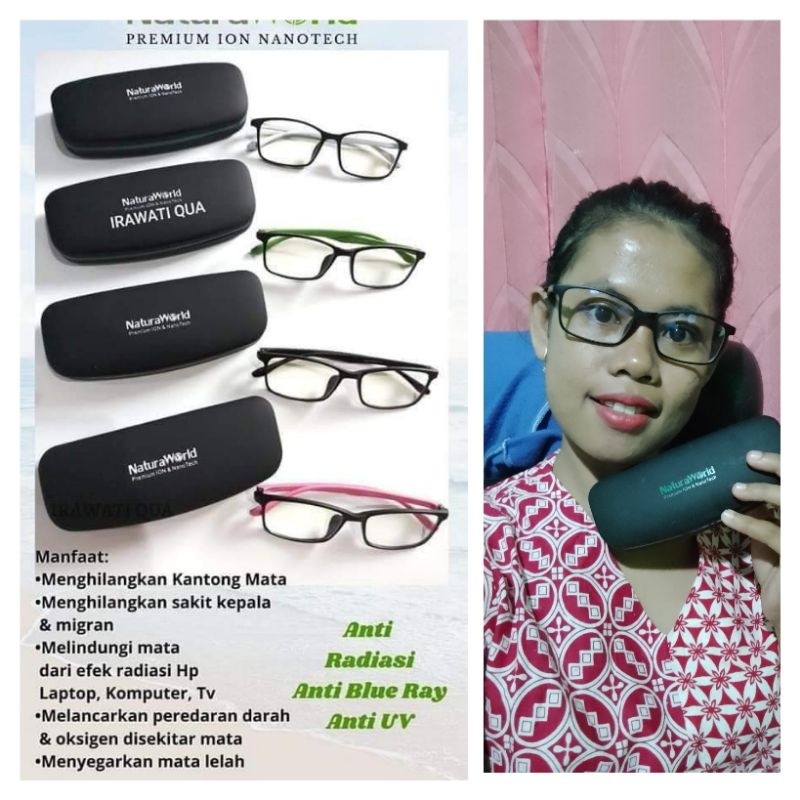 Kacamata ion nano Naturaworld ( KION )