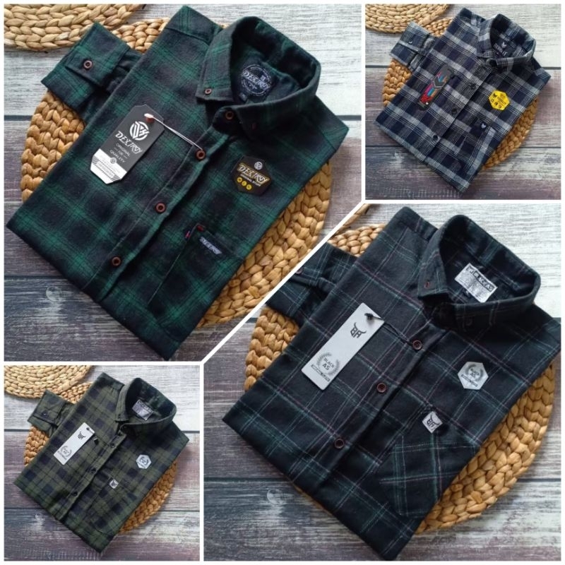 KEMEJA FLANEL PANJANG ORIGINAL BEST SELLER LENGAN PANJANG PRIA WANITA TERBARU PREMIUM QUALITY TERMUR